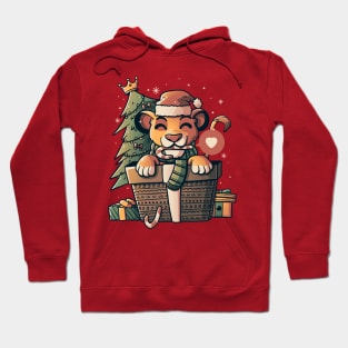 Lion Gift Cute Funny Christmas - Light Hoodie